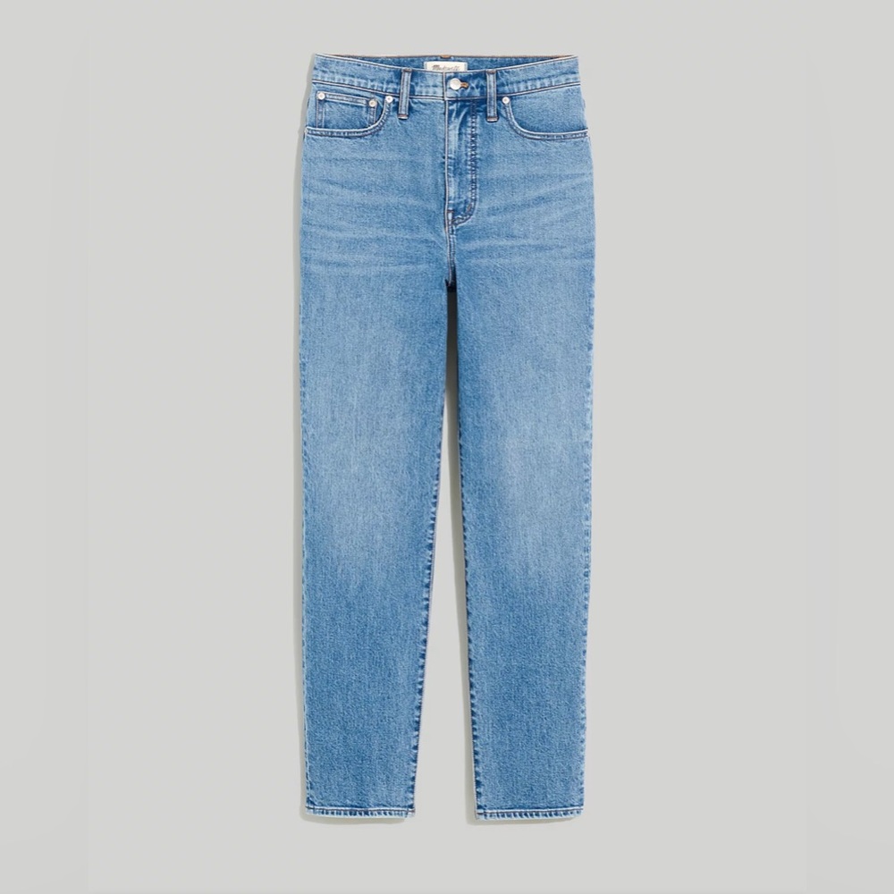 Madewell “The Mom Jean” Women’s High Rise Jeans - Medium Blue